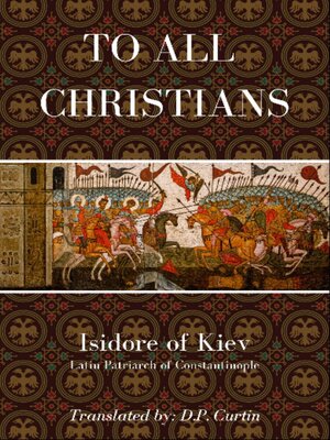 cover image of To All Christians